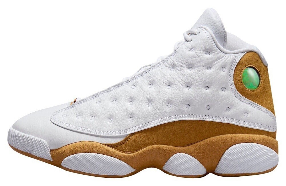 Men's Size 5 Nike Air Jordan 13 Retro White Wheat 414571-171 Women's 6.5